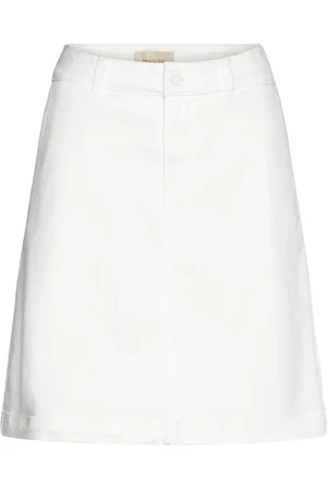 Freequent Fqharlow-Skirt Lyhyt Hame White