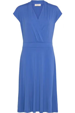 Freequent Fqyrsa-Dr Polvipituinen Mekko Blue