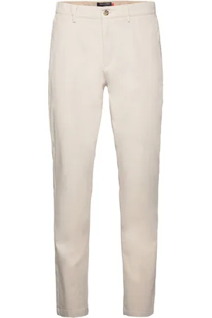 Dockers Motion Chino Slim Bottoms Trousers Casual Cream