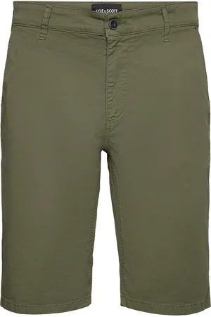 Lyle & Scott Anfield Chino Short Bottoms Shorts Chinos Shorts Green