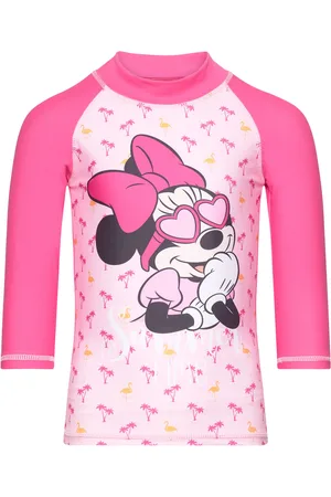 Minnie Swimsuit Swimwear Uv Clothing Uv Tops Pink