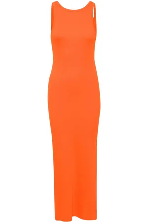 Gestuz Drewgz Sl Reversible Long Dress Maksimekko Juhlamekko Orange