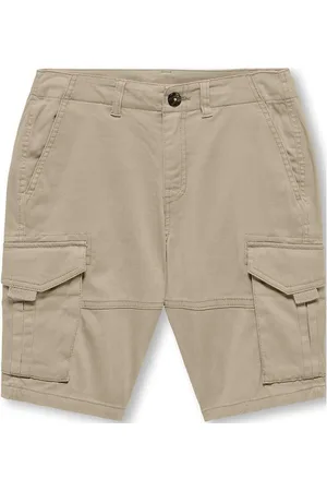 ONLY Kobmaxwell Cargo Short Pnt Noos Bottoms Shorts Beige