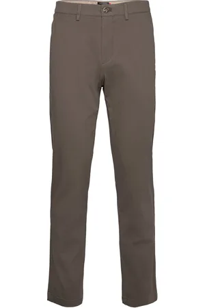 Dockers Motion Chino Slim Bottoms Trousers Casual Brown