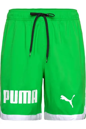 PUMA Men Loose Fit Shorts 1P Sport Shorts Green