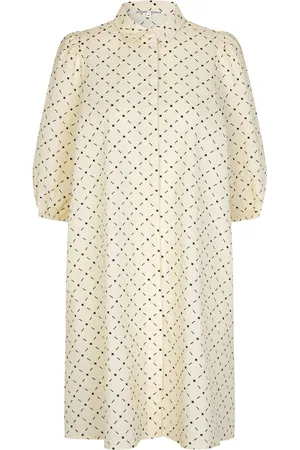 Second Female Esa Dress Polvipituinen Mekko Cream