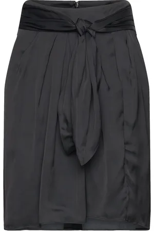 Zadig & Voltaire Joji Satin Lyhyt Hame Black