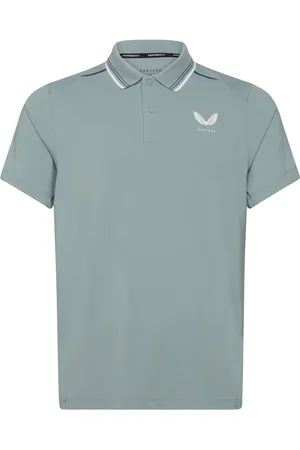CASTORE Tech Polo Tops Polos Short-sleeved Blue