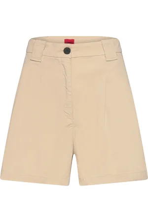 HUGO BOSS Hanicola-1-D Bottoms Shorts Chino Shorts Beige