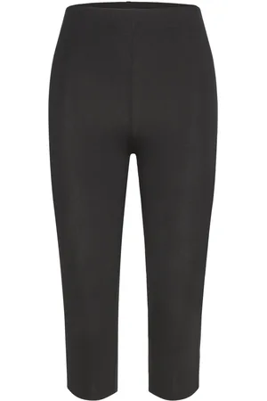 Lindex Leggings Vigge Bottoms Trousers Capri Trousers Black