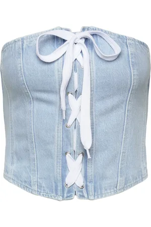 Baum und Pferdgarten Maoki Tops Blouses Sleeveless Blue