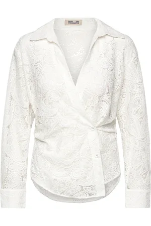Baum und Pferdgarten Maluca Tops Shirts Long-sleeved White