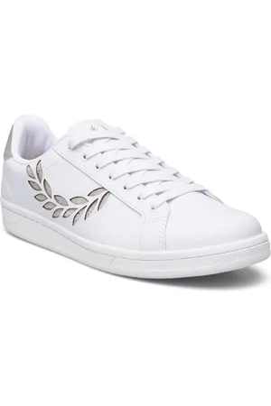 Fred Perry B721 Leather / Branded Matalavartiset Sneakerit Tennarit White