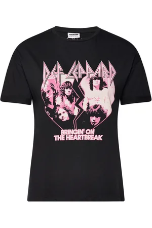 Noisy May Nmbrandy Valentine S/S T-Shirt Jrs Fwd Tops T-shirts & Tops Short-sleeved Black