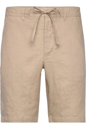 GANT Relaxed Linen Ds Shorts Bottoms Shorts Casual Beige