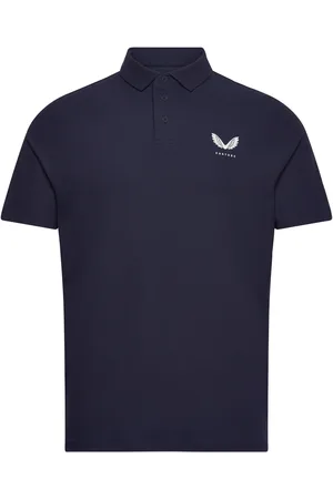 CASTORE Essential Ss Polo Tops Polos Short-sleeved Navy