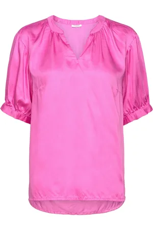 Claire Woman Rosefie - Shirt Tops Blouses Short-sleeved Pink