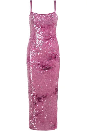 Bardot Infinite Sequin Maxi Dress Dresses Party Dresses Pink