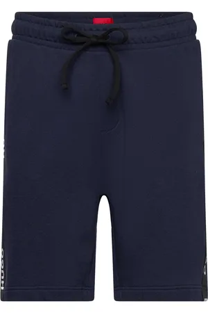 HUGO BOSS Sporty Logo Shorts Designers Shorts Sweat Shorts Blue