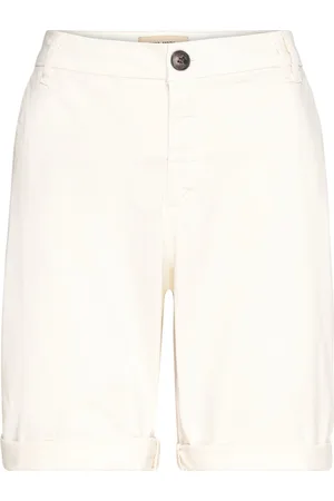 Mos Mosh Mmbracis Rosita Shorts Bottoms Shorts Chino Shorts Cream