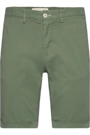 GANT Slim Sunfaded Shorts Bottoms Shorts Chinos Shorts Khaki Green