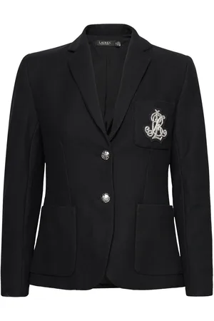 Ralph Lauren Bullion Jacquard Blazer Blazers Single Breasted Blazers Black