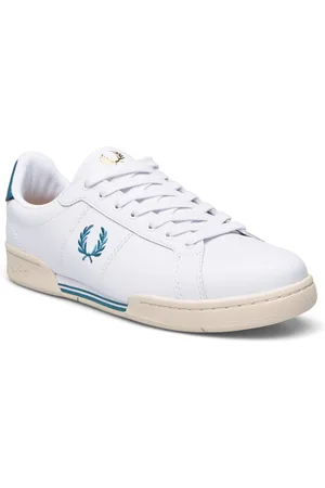 Fred Perry B722 Leather Matalavartiset Sneakerit Tennarit White