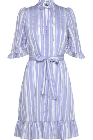 Bruuns Bazaar Swiniesbbmathilde Dress Lyhyt Mekko Blue