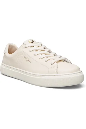 Fred Perry B71 Textured Lthr/Nubuck Matalavartiset Sneakerit Tennarit Cream