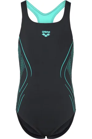 Arena G Reflecting Swimsuit Swim Pro Back Black-Water Uimapuku Uima-asut Black