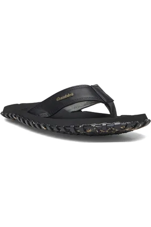 Gumbies Vegovert Sport Summer Shoes Sandals Flip Flops Black