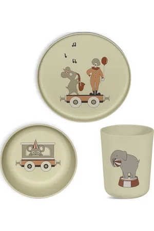 Nuuroo Milas Pla Dinner Set 3-Pack Home Meal Time Dinner Sets Green