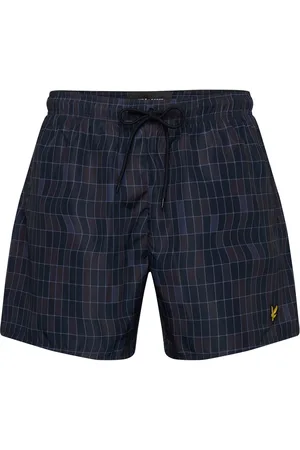 Lyle & Scott Pool Print Swimshort Uimashortsit Navy