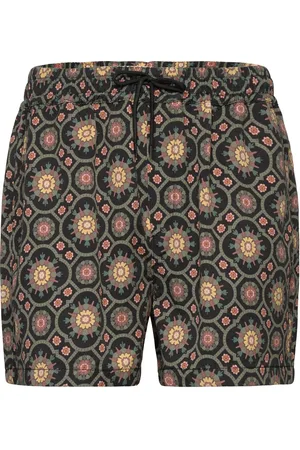 Les Deux Tapestry Shorts Bottoms Shorts Casual Multi/patterned