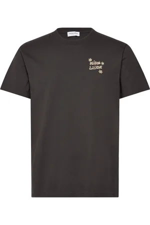 Maison Labiche Patureau Mlb Flower /Gots Designers T-shirts Short-sleeved Grey