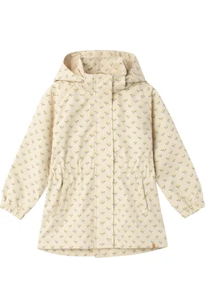 Lil Atelier Nmfgerda Long Jacket Wo Pad 1Fo Lil Ohut Takki Kuoritakki Cream