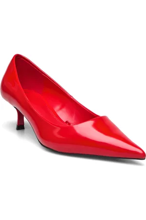 MANGO Kitten Heel Shoes Shoes Heels Pumps Classic Red