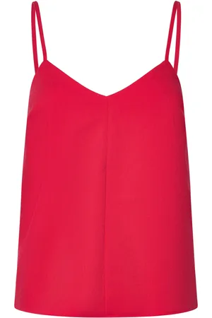 2nd Day 2Nd Astra - Attired Suiting Tops T-shirts & Tops Sleeveless Red