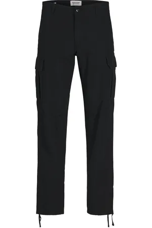 JACK & JONES Jpstkane Barkley Cargo Pant Noos Bottoms Trousers Cargo Pants Black Jack & J S