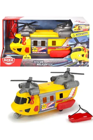 DICKIE TOYS Rescue Helicopter Toys Toy Cars & Vehicles Toy Vehicles Planes Multi/patterned