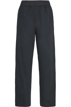SELECTED Slfblair Hw Pant B Bottoms Trousers Straight Leg Black