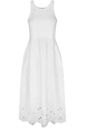 Second Female Gellia Dress Maksimekko Juhlamekko White