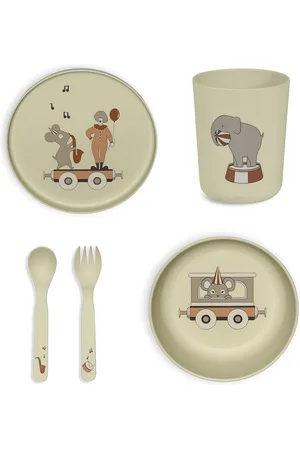 Nuuroo Marius Pla Dinner Set 5-Pack Home Meal Time Dinner Sets Green