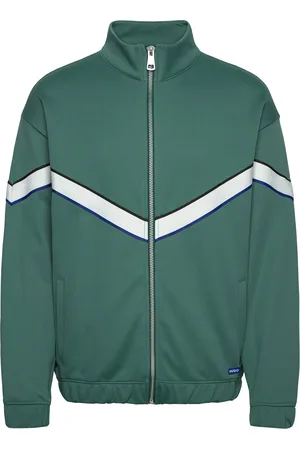 Hugo Blue Nap S Tops Sweat-shirts & Hoodies Sweat-shirts Green