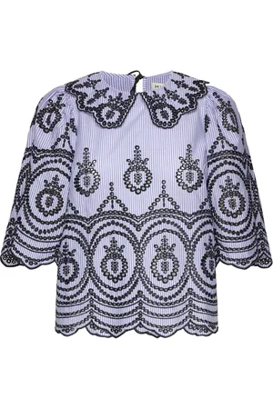 Munthe Ocho Tops Blouses Short-sleeved Multi/patterned