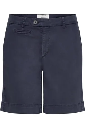 Pieszak Pd-Anika Support Long Shorts Bottoms Shorts Chino Shorts Navy