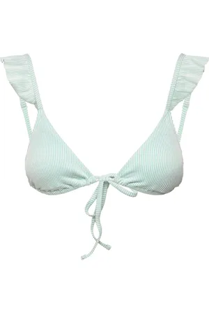 Hunkemöller Fiji Rib Triangle Swimwear Bikinis Bikini Tops Triangle Bikinitops Blue