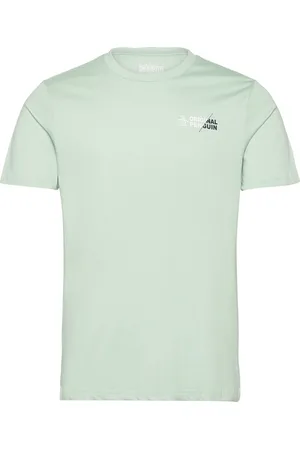 Original Penguin S/S "Original Splice Tops T-shirts Short-sleeved Green
