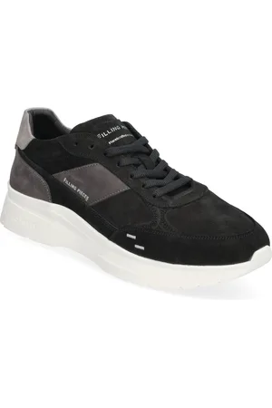 Filling pieces Jet Runner Nubuck Black Matalavartiset Sneakerit Tennarit Black