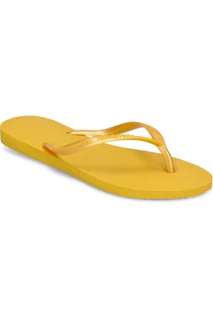 Havaianas Hav. Slim Shoes Summer Shoes Sandals Flip Flops Yellow